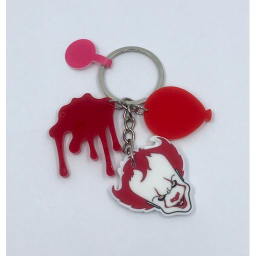 Pennywise The Clown IT Lover Keychain